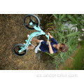 Bicicleta de equilibrio para niños pequeña de acero al carbono de 12 pulgadas